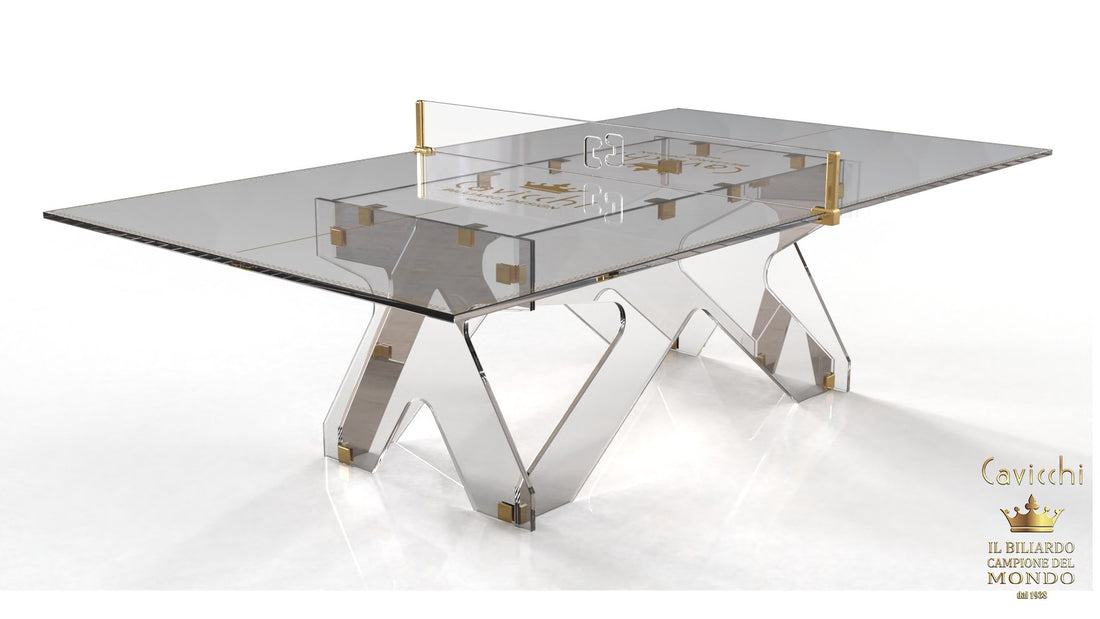 Crystal Ping pong table